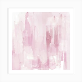 Pink dreams, Modern Abstract Art Art Print