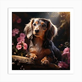 Dachshund 8 Art Print