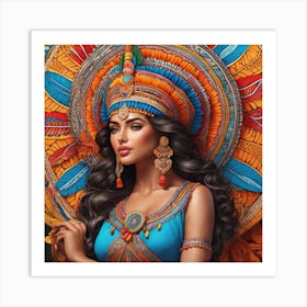 Mexican Woman 1 Art Print