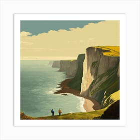 Cliffs Of Dover Art Print