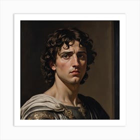 Portrait Of Alexander Art Print