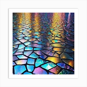 Mosaic Art Art Print