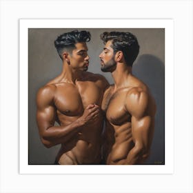 'The Lovers' Art Print