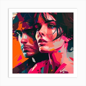 Couple In Love Fine Art Portrait Art Print