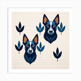 Lancashire Heeler dog9 Art Print