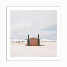 Desert Rest Stop Art Print