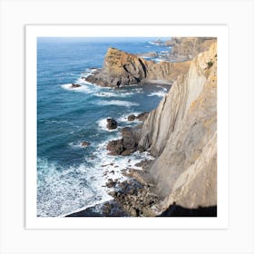 Rough West coast of Portugal Art Print