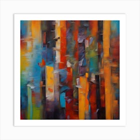 Abstract Painting 15 Art Print