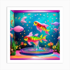 Koi Fish Art Print