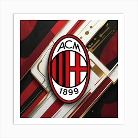 AC Milan 8 Art Print