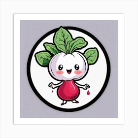 Radish 6 Art Print