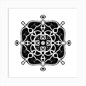 Celtic Mandala Art Print