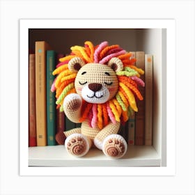 Amigurumi, Lion 1 Art Print