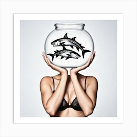 Fish Bowl 15 Art Print