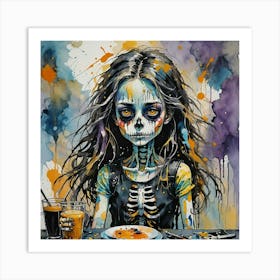 Day Of The Dead Girl Art Print