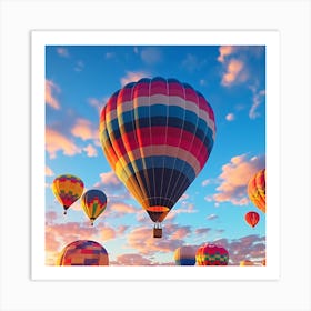 Hot Air Balloons 5 Art Print