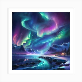 Aurora Borealis Art Print