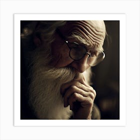 Old Man With Beard 1 Art Print