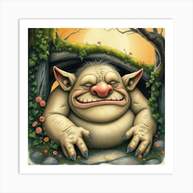 Troll Art Print