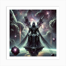 Overlord Of The Shadow Nebula Art Print