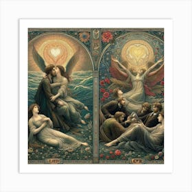 Angels Of Love Art Print