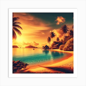 Tropical Paradise 14 Art Print