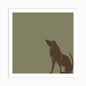 Dog Art Print Art Print