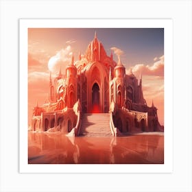 Castle In The Sky Art Print