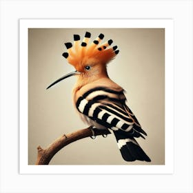 Hoopoe Art Print