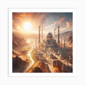 Islamic City 9 Art Print