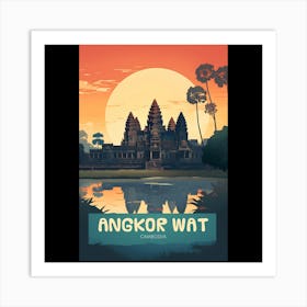 Angkor Wat Art Print