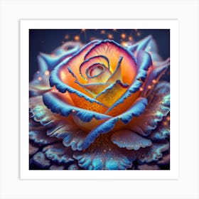 Magic Rose Art Print