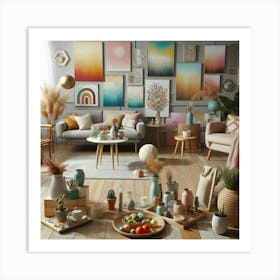 Living Room Art Print