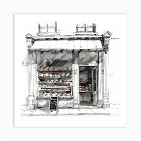 Bakery In London Art Print