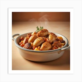 Chicken Stew Art Print