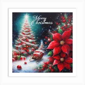 Merry Christmas Art Print