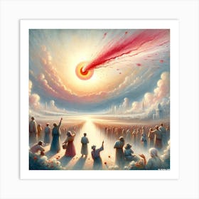 Heaven’s Blood Art Print