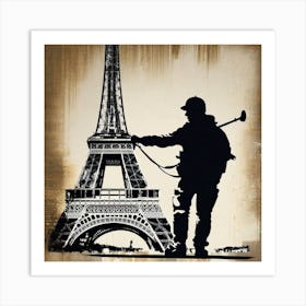 Paris Eiffel Tower 127 Art Print