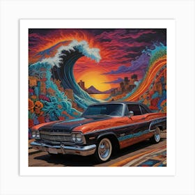 Chevrolet Impala Art Print