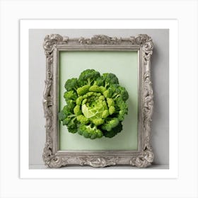 Floret Of Broccoli Art Print