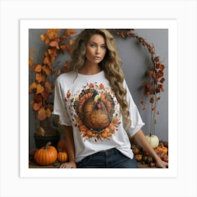 Thanksgiving Turkey Art Print