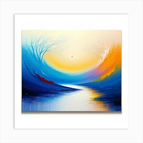 Abstract Painting 10 Art Print