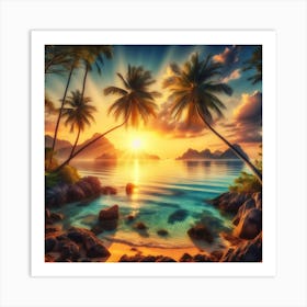 Tropical Paradise 15 Art Print