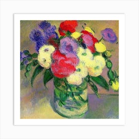 Flowers In A Vase 1 Art Print