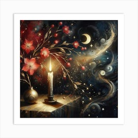 Candle Art Print