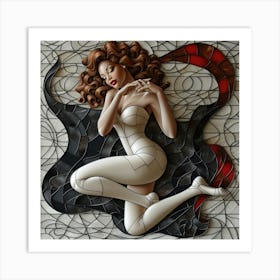 Sexy Woman 1 Art Print