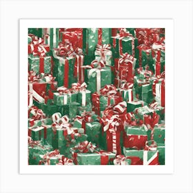 Christmas Presents Art Print