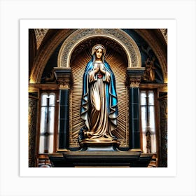 Virgin Mary 39 Art Print