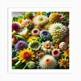 Flower Arrangement Art Print