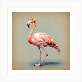 Flamingo 47 Art Print